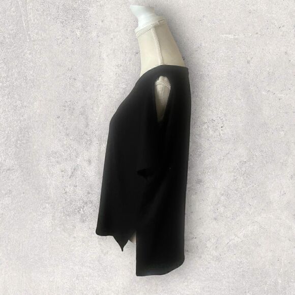 Rag & Bone Jeans | EUC Women’s Black oversized Top T-shirt Size Small S - Picture 5 of 6